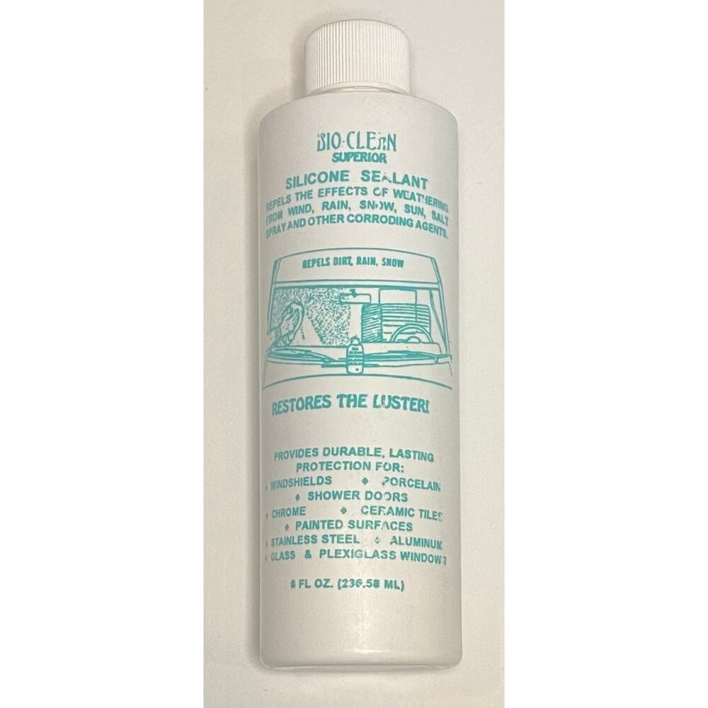 New Bio-Clean Superior Water Stain Silicone Sealer 8 oz. Bottle